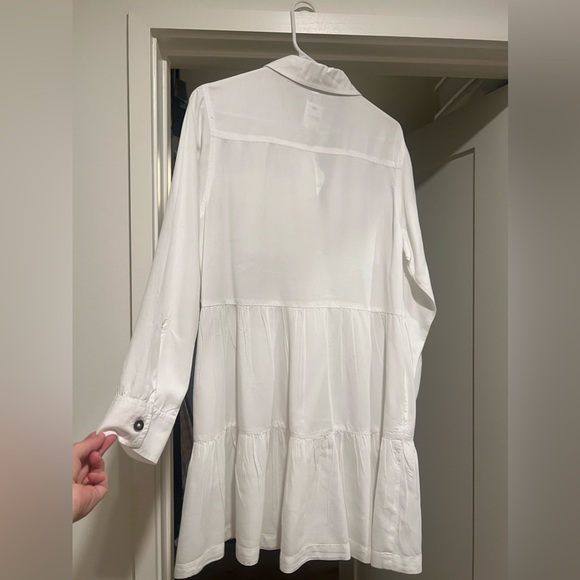 Elan Lightweight Spring / Summer Button Down Shirtdress Size M - Picture 2 of 3